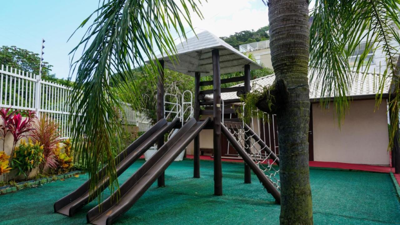 Villa Giardino - Condominio De Frente Para O Mar - Piscina, Quadra Esportiva, Churrasqueira - 5 Pessoas Флоріанополіс Екстер'єр фото