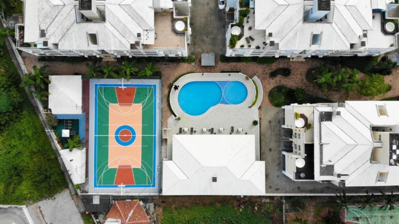 Villa Giardino - Condominio De Frente Para O Mar - Piscina, Quadra Esportiva, Churrasqueira - 5 Pessoas Флоріанополіс Екстер'єр фото